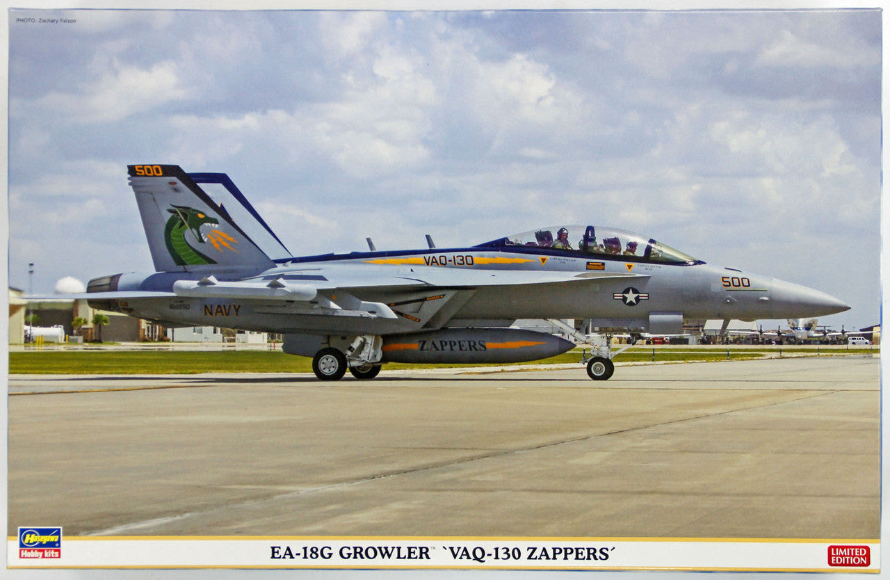 EA-18G Growler VAQ-130 Zappers by Hasegawa