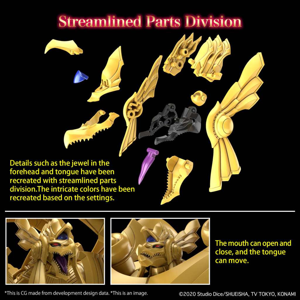 Figure Rise Amplified Egyptian God The Winged Dragon Of Ra yu gi oh