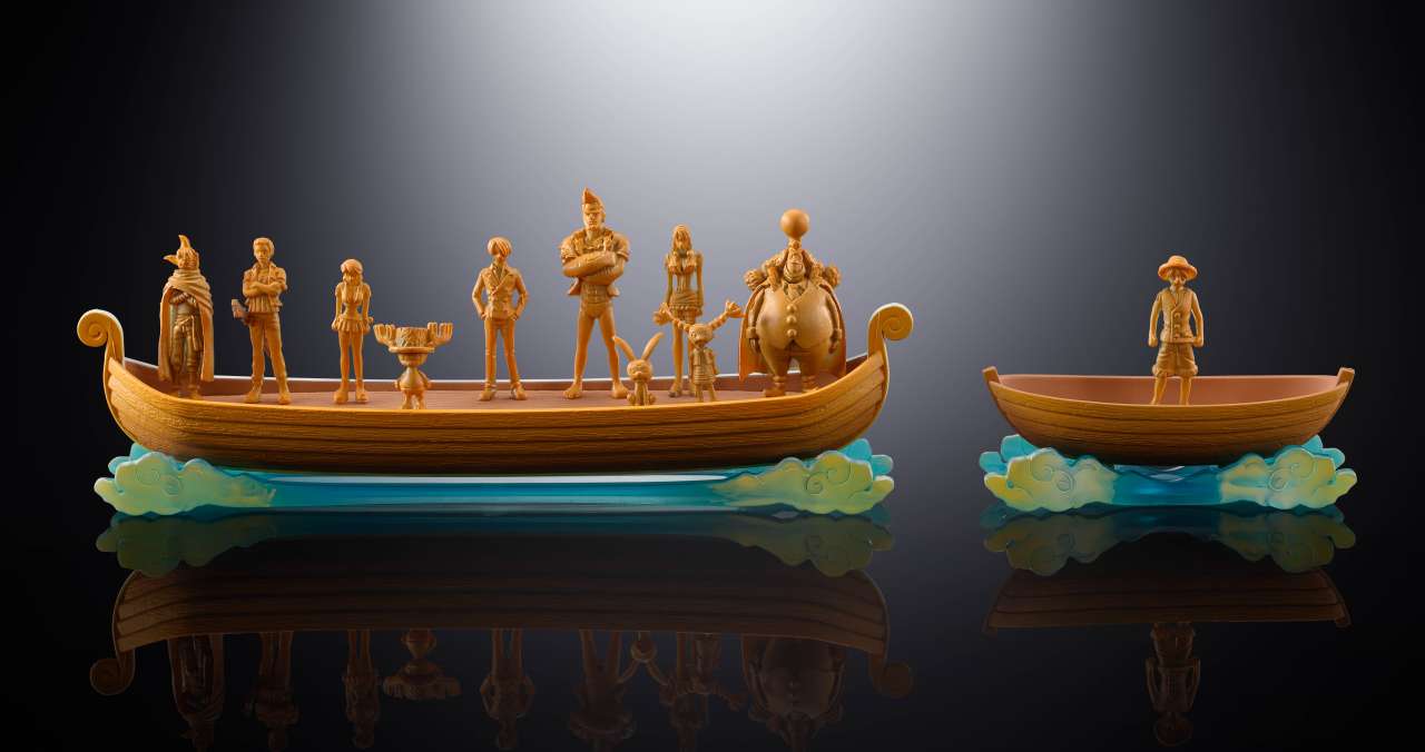 One Piece Chogokin Going Merry Animation 25th Anni Memorial Edition