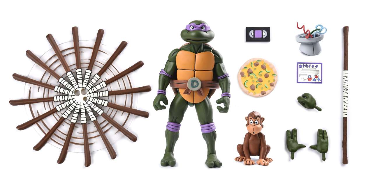 Tmnt Cartoon Ultimate Donatello Vhs Af