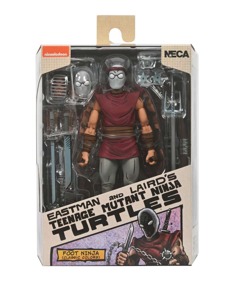 Tmnt Mirage Comics Foot Ninja Classic Colors