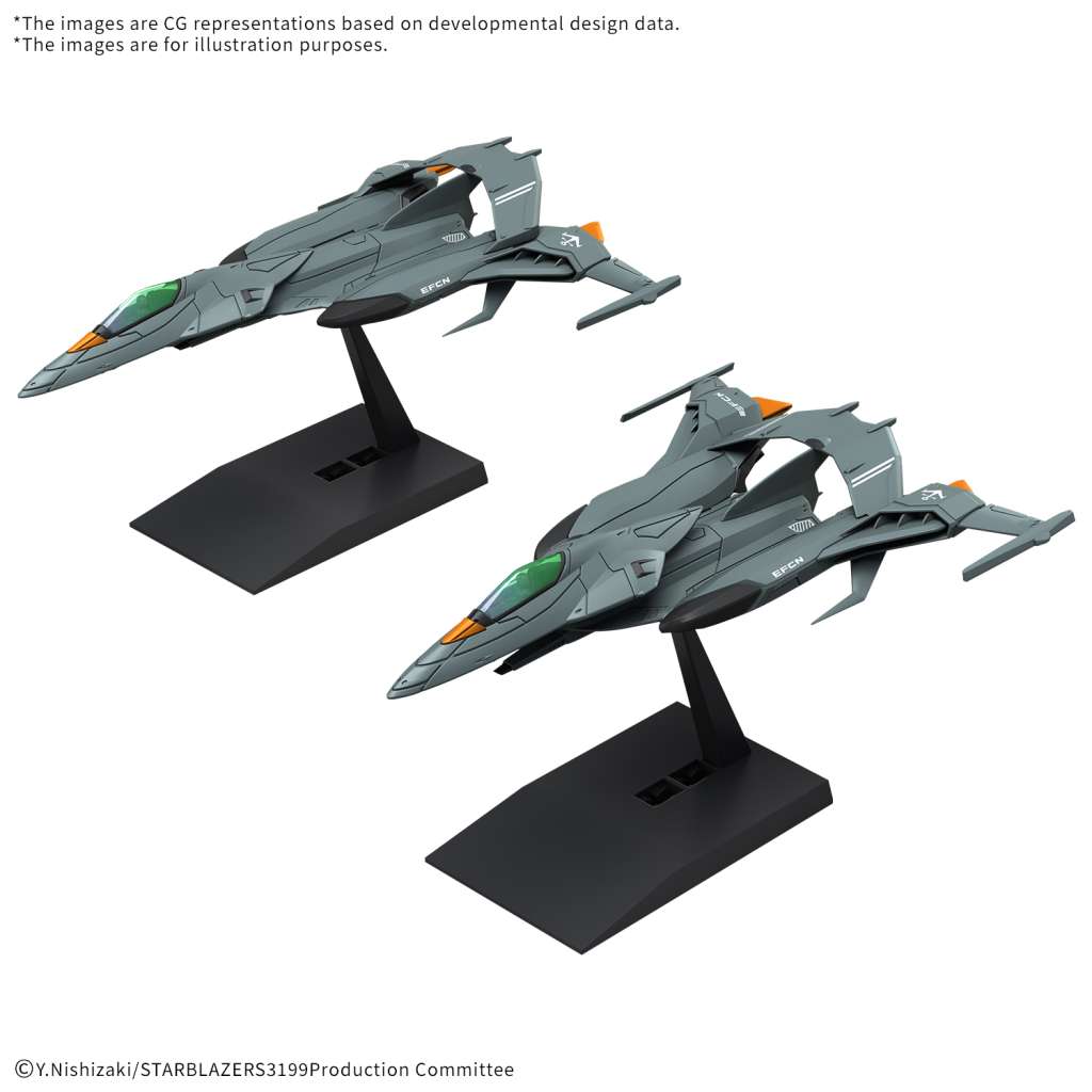 Yamato 3199 Mecha Coll Dx Tryal Type Sf Att Craft Csm Pyton Set