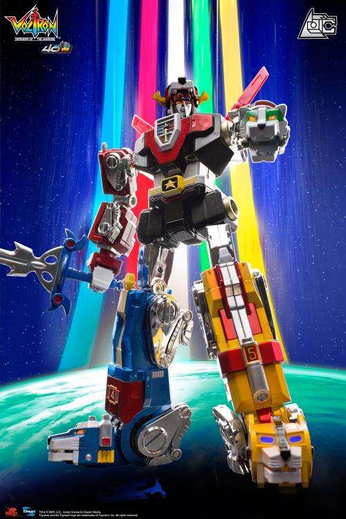 Voltron Action Figure Gift Set 40th Anniversary Collector´s Edition