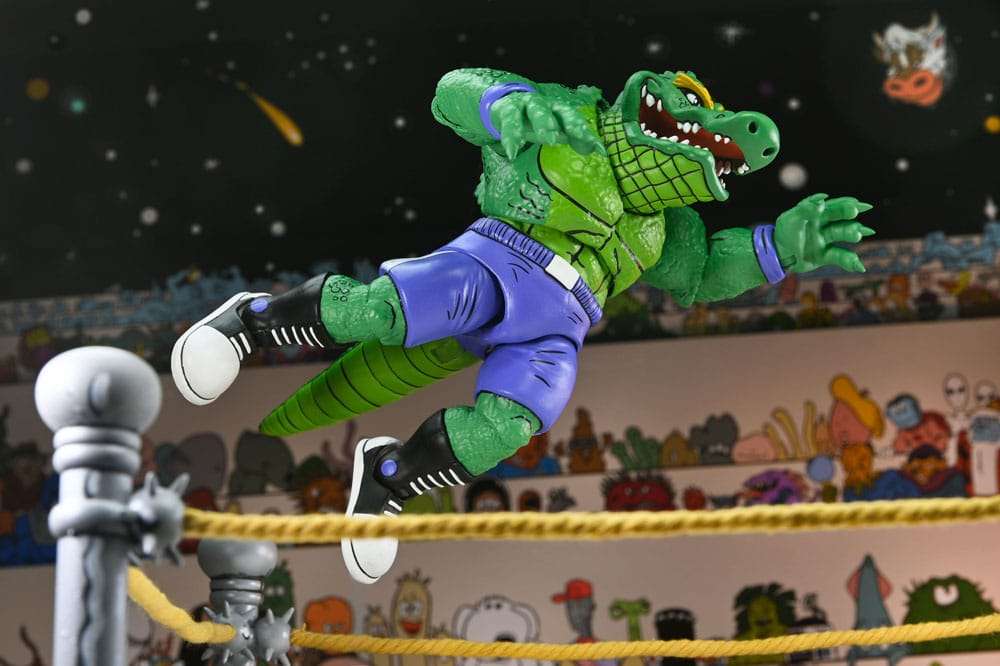 Tmnt Archie Comics Stump Wrestling Leatherhead Af