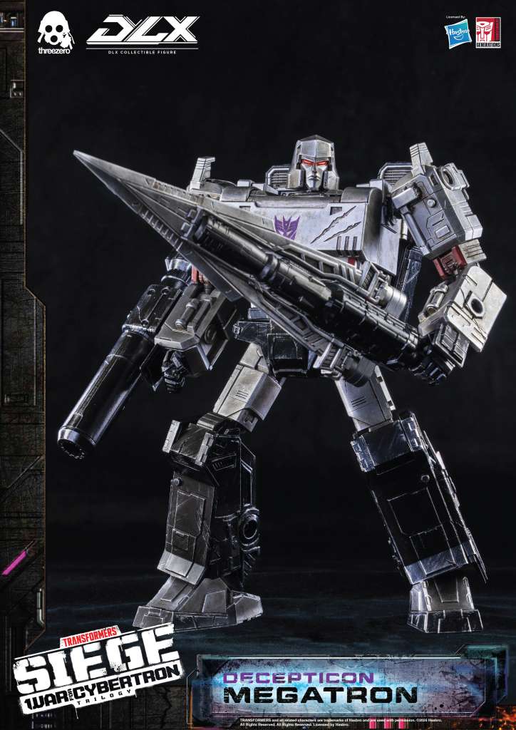 Transfoemers War For Cybertron Trilogy Dlx Megatron