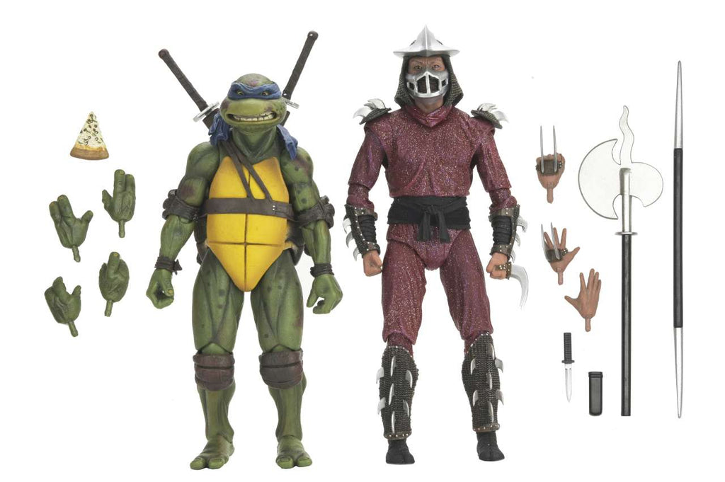 Tmnt 1990 Roof Top Battle Shredder Vs Leo 2-Pack
