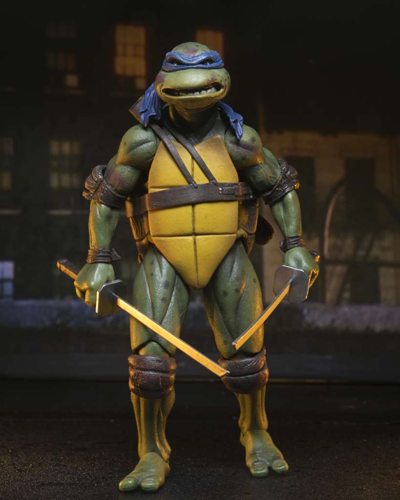 Tmnt 1990 Roof Top Battle Shredder Vs Leo 2-Pack