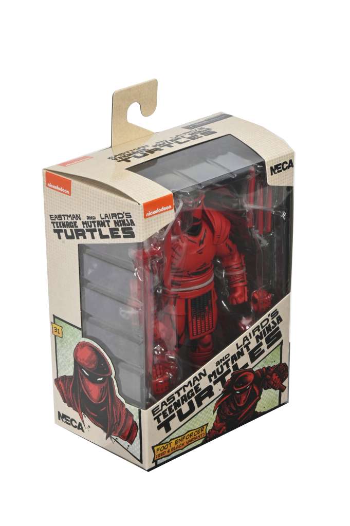 Tmnt Mirage Red & Black Foot Enforcer Af