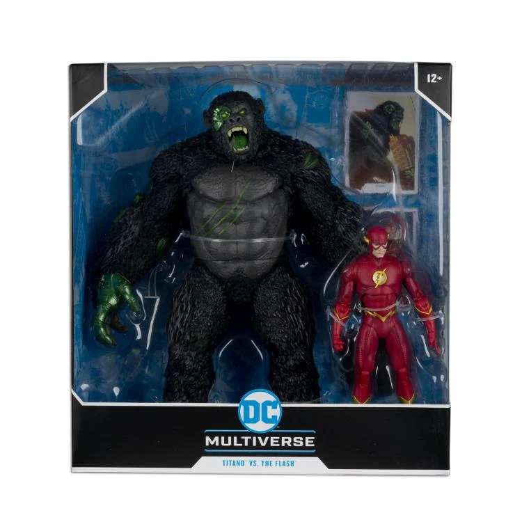 Dc Multiverse Flash Vs Titano Megafig 2pk