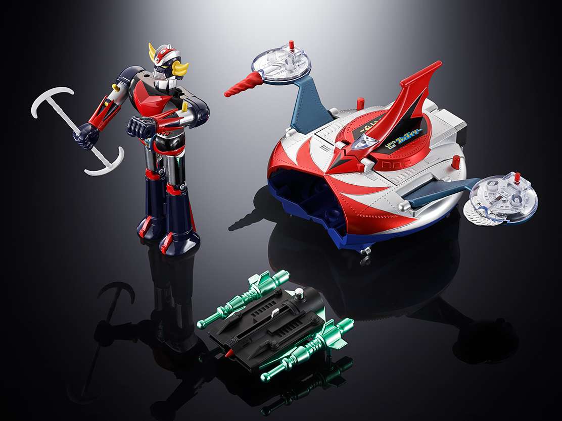 Grendizer & Ufo Spazer Popy Chogokin Deluxe Set Reissue