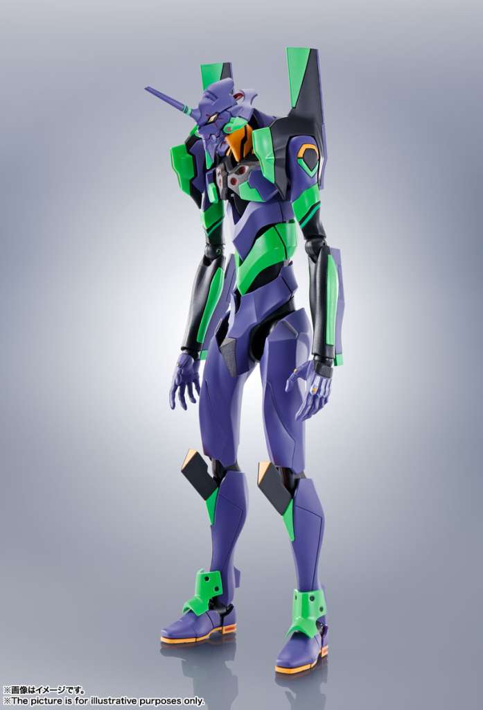 Robot Spirits Side Eva Test Type-01 + Spear Of Cassius New Color Af