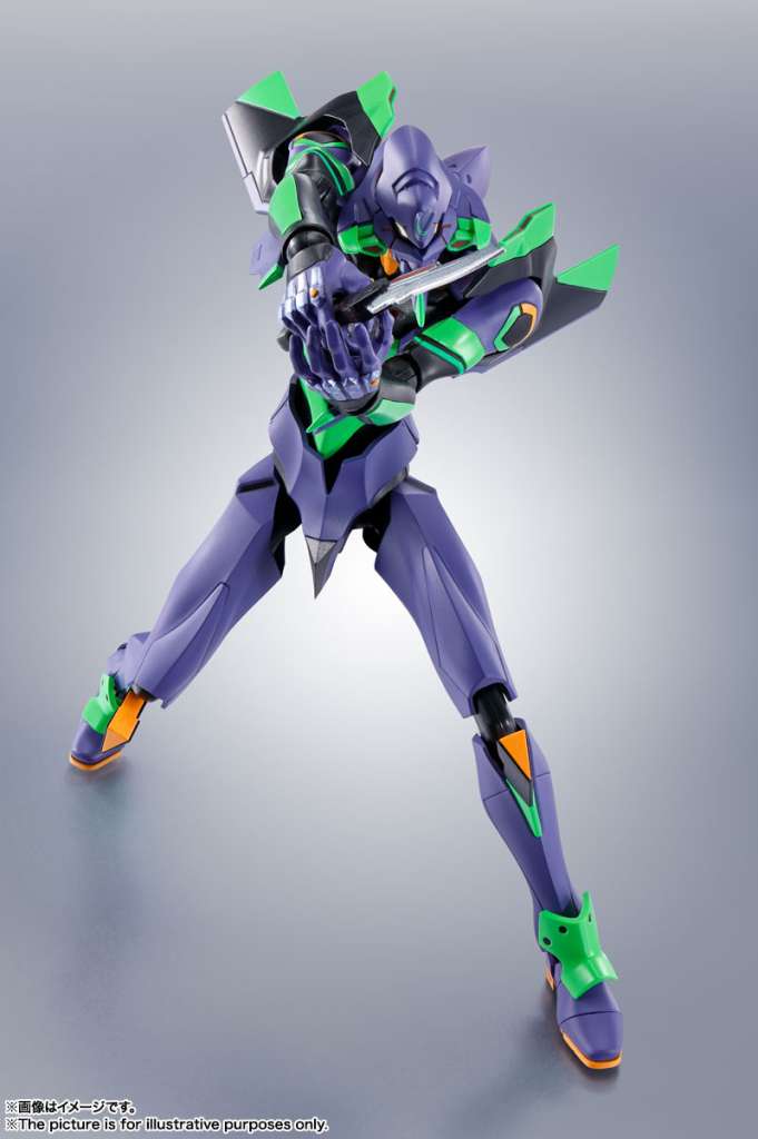 Robot Spirits Side Eva Test Type-01 + Spear Of Cassius New Color Af