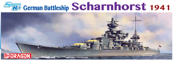 German Battleship Scharnhorst 1941