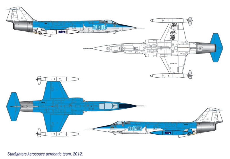 Starfighters F-104G Italeri
