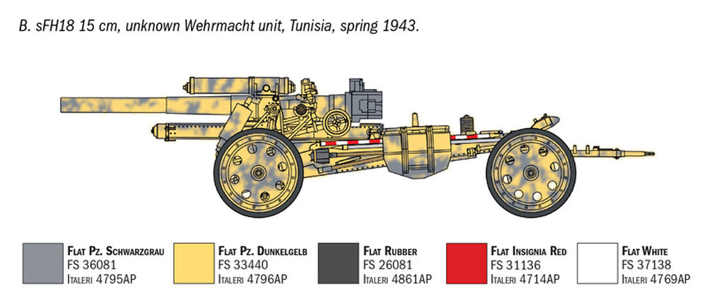 15cm Field Howitzer 10,5cm Field Gun