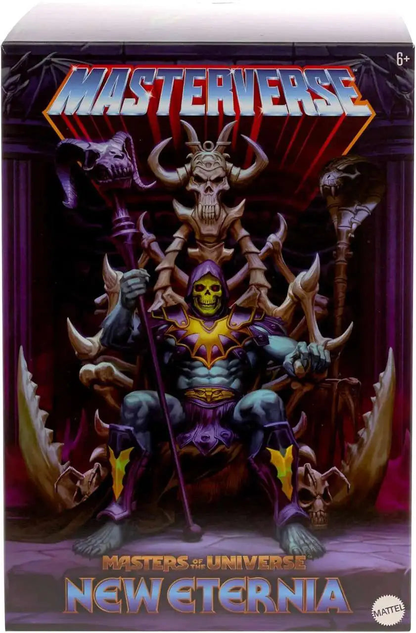 Masters of the Universe: New Eternia Masterverse Action Figure Skeletor & Throne