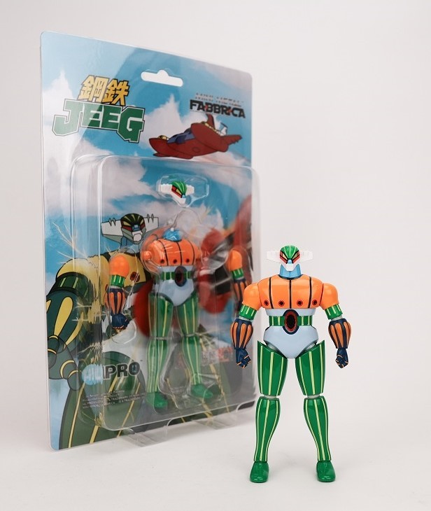 Jeeg Mini Metal Fabbrica Retro (Orange) Action Figure