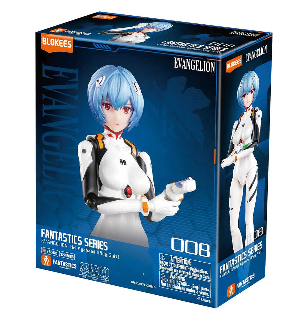 Neon Gesesis Evangelion Rei Ayanami Plug Suit Fantastic Series Ff01 Model Kit