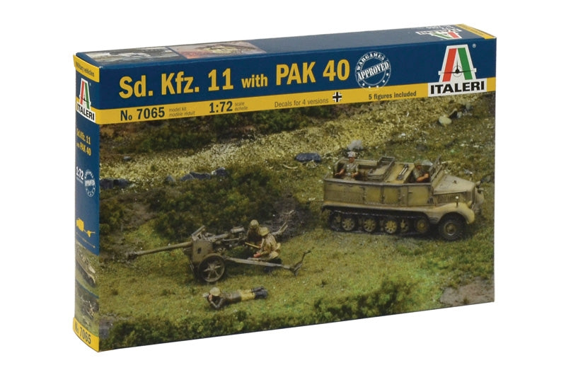 Sd. Kfz.11 with PAK 40