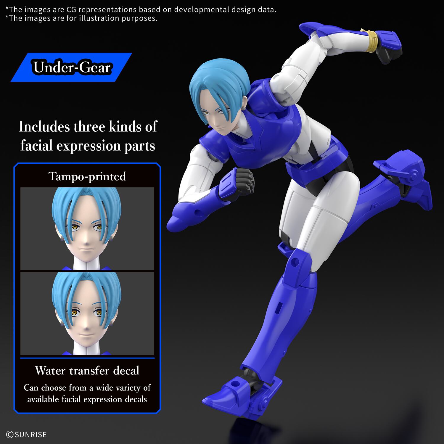 30mf Yoroi-shinden Samurai Troopers Kaito Of The Sky