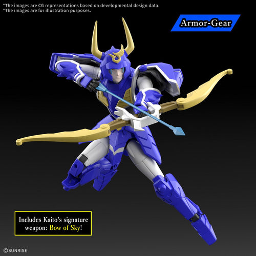 30mf Yoroi-shinden Samurai Troopers Kaito Of The Sky