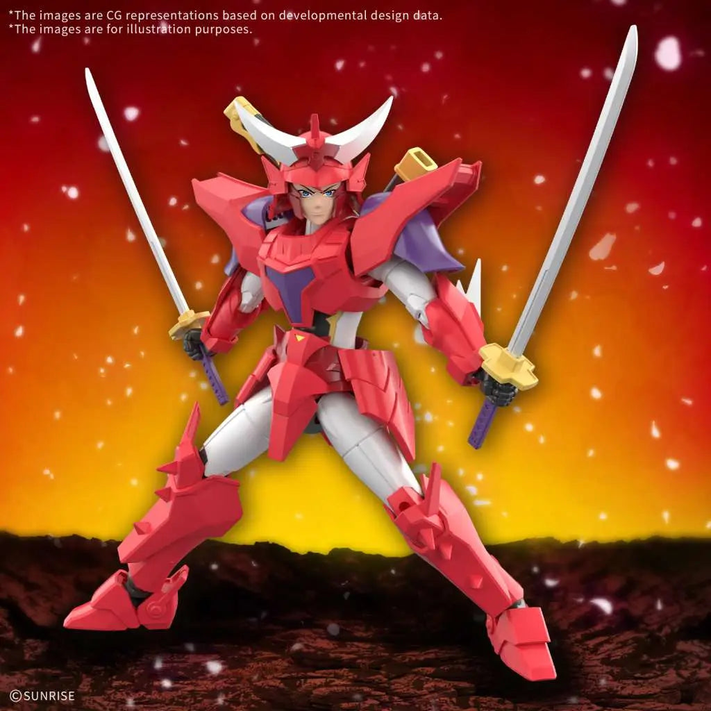 30mf Yoroi Shinden Samurai Troopers Ronin Warriors Gai Of The Heat