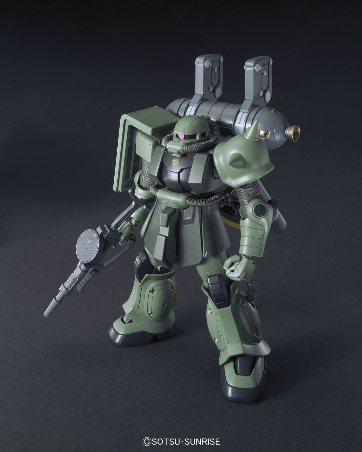 Zaku II + Big Gun (Gundam Thunderbolt Ver.) HG Bandai