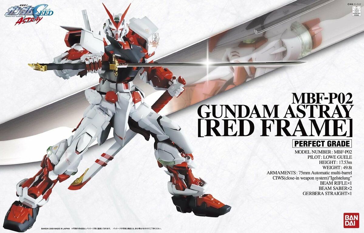 Gundam Astray Red Frame PG Bandai