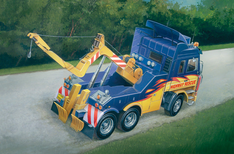 Scania 143R Wrecker Truck by Italeri