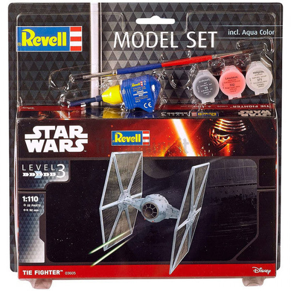 TIE Fighter - include colla colori e pennello