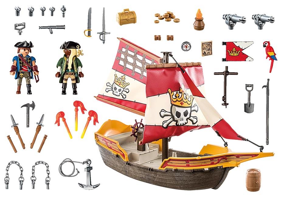 PLAYMOBIL Pirati 71418 Nave Pirata