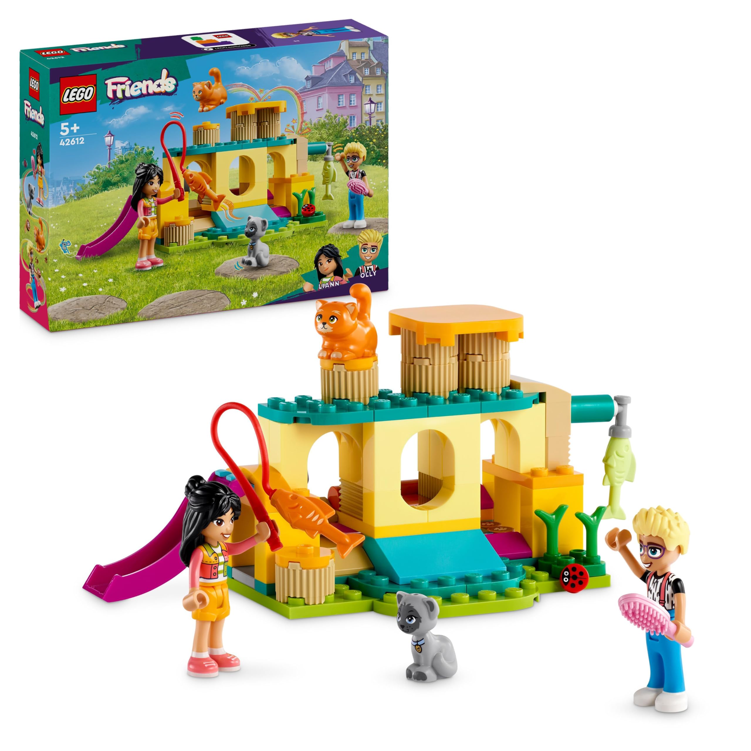 LEGO Friends 42612 Avventure nel Parco Giochi dei Gatti