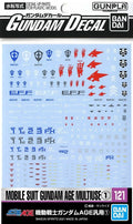 GUNDAM Decal 121 Gundam Age Multiuse 1