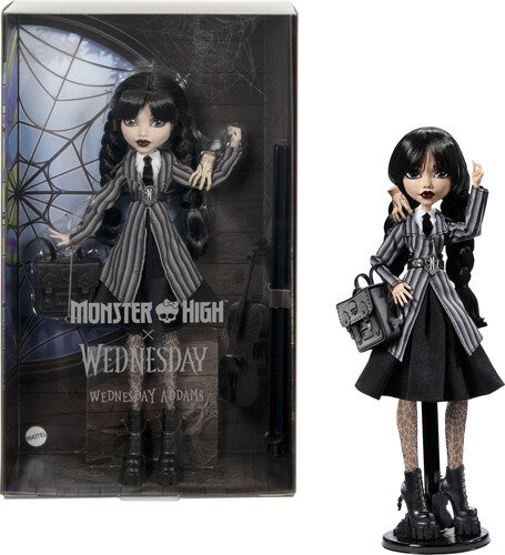 Monster High x Wednesday Doll Wednesday Addams