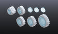 Builder Parts HD MS Sight Lens 01 Bandai