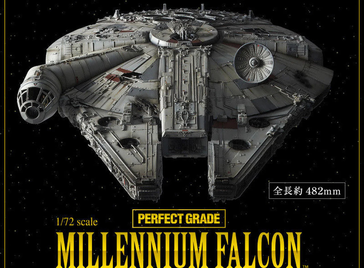 Star Wars Millennium Falcon Model Kit Perfect Grade