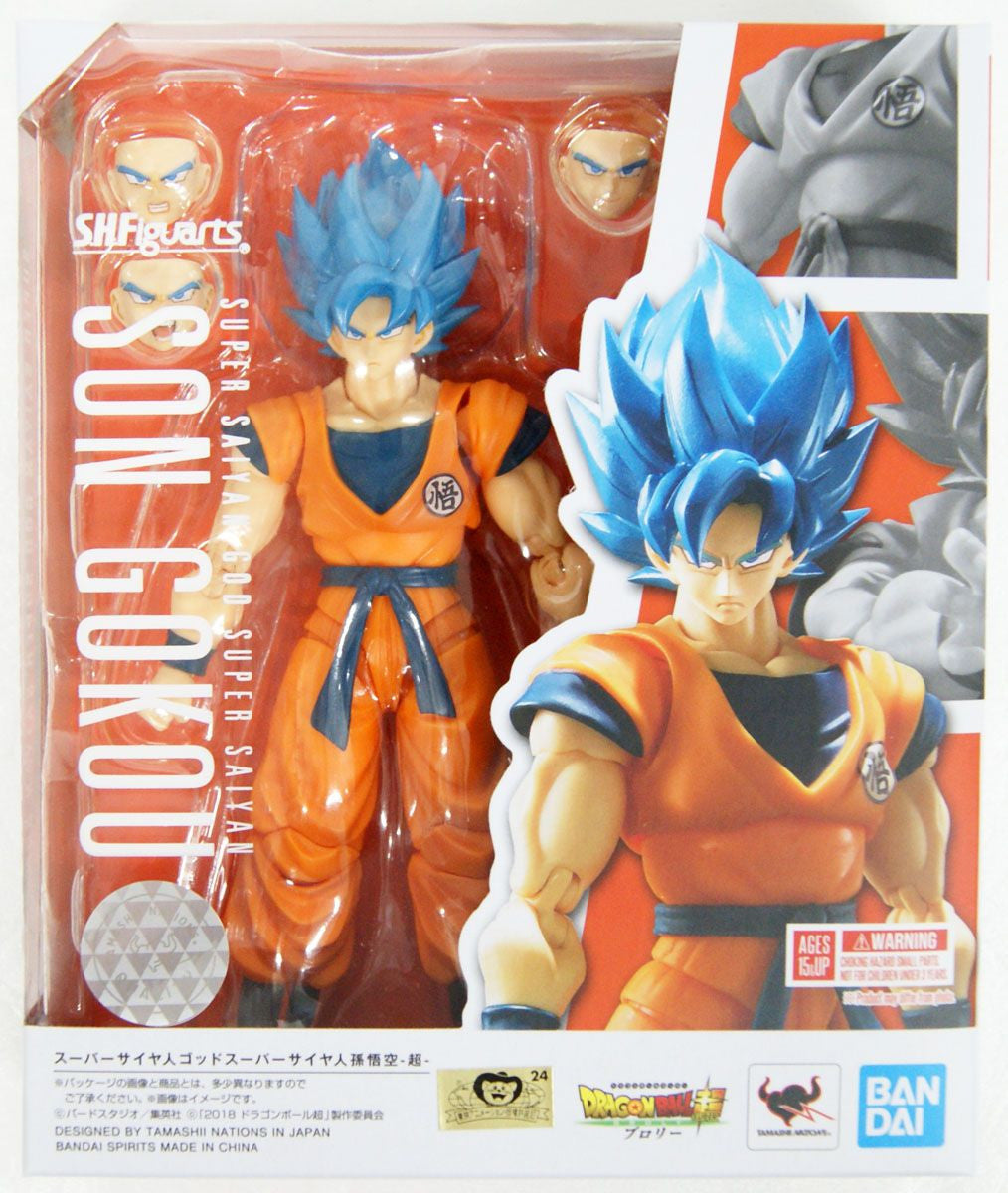 Super Saiyan God SS Goku S.H. Figuarts