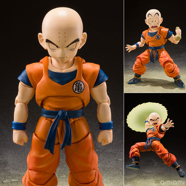 Dragon Ball Z S.H. Figuarts Action Figure Krillin Earth's Strongest Man