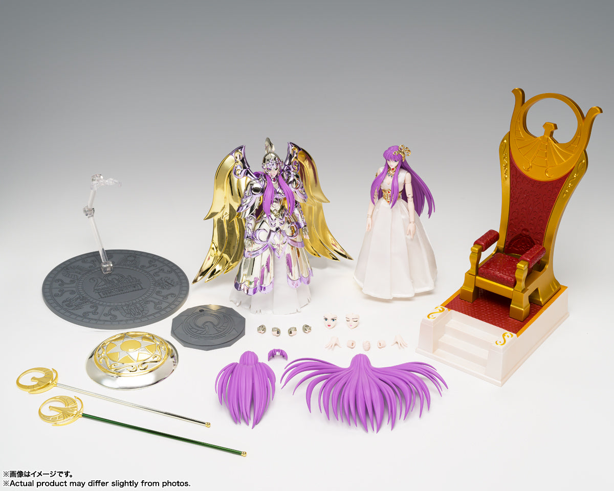Saint Seiya Myth Cloth Goddess Athena＆Saori Kido