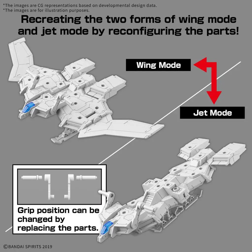 30mm Ex Arm Vehicle Wing Mobile