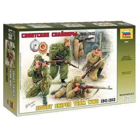 Soviet Sniper Team
