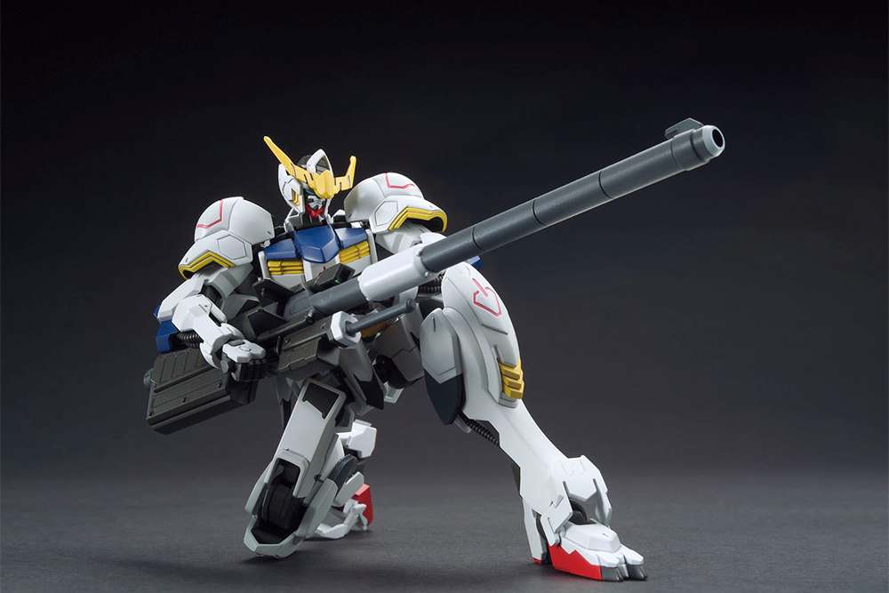 Gundam Barbatos & Long Distance Transport Booster Kutan San Model Bandai