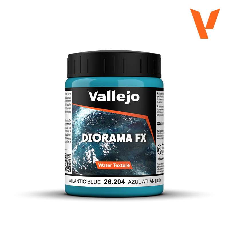 Vallejo Texture atlantic blue water 26204
