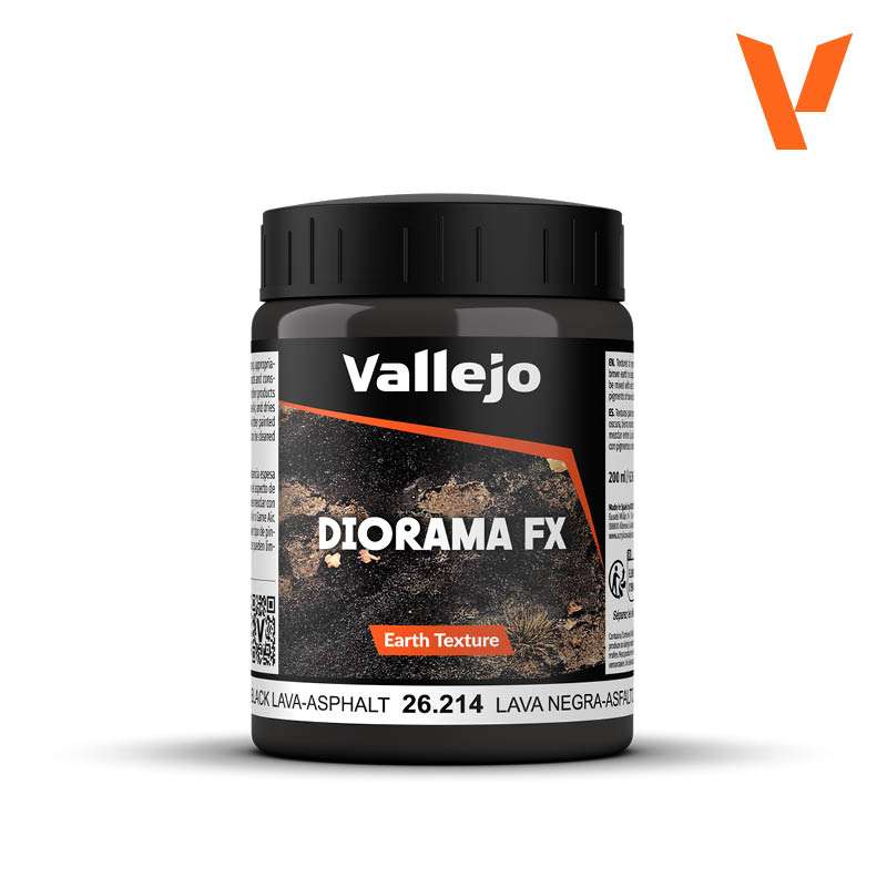 Vallejo Texture black lava 26214