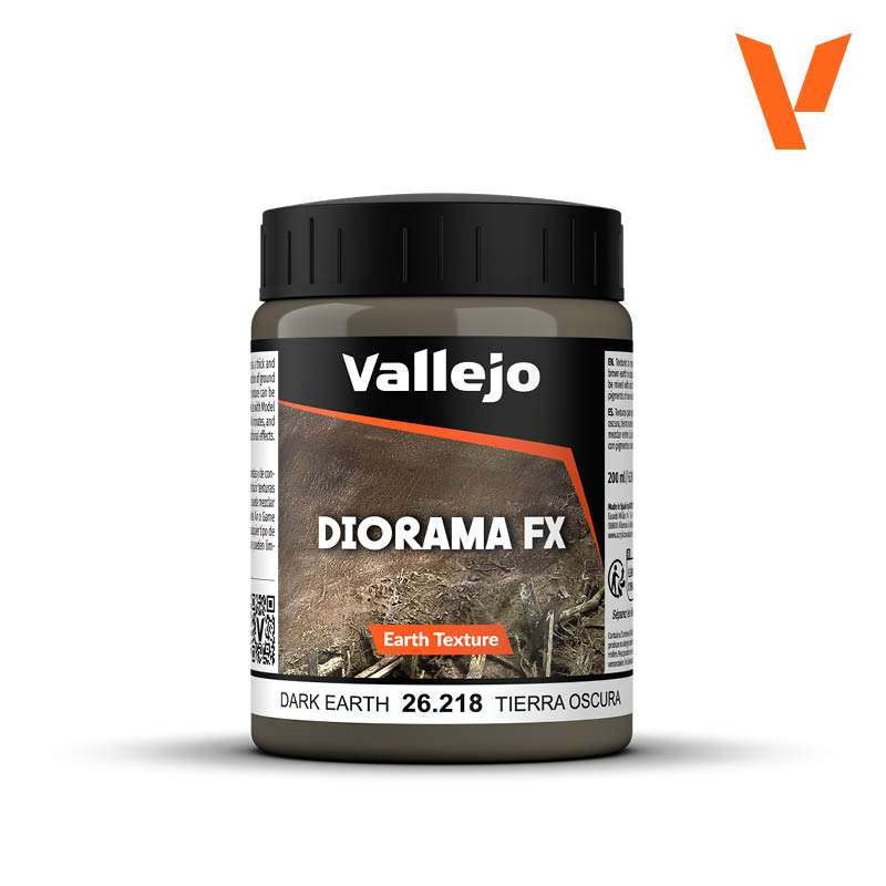 Vallejo Texture dark earth 26218