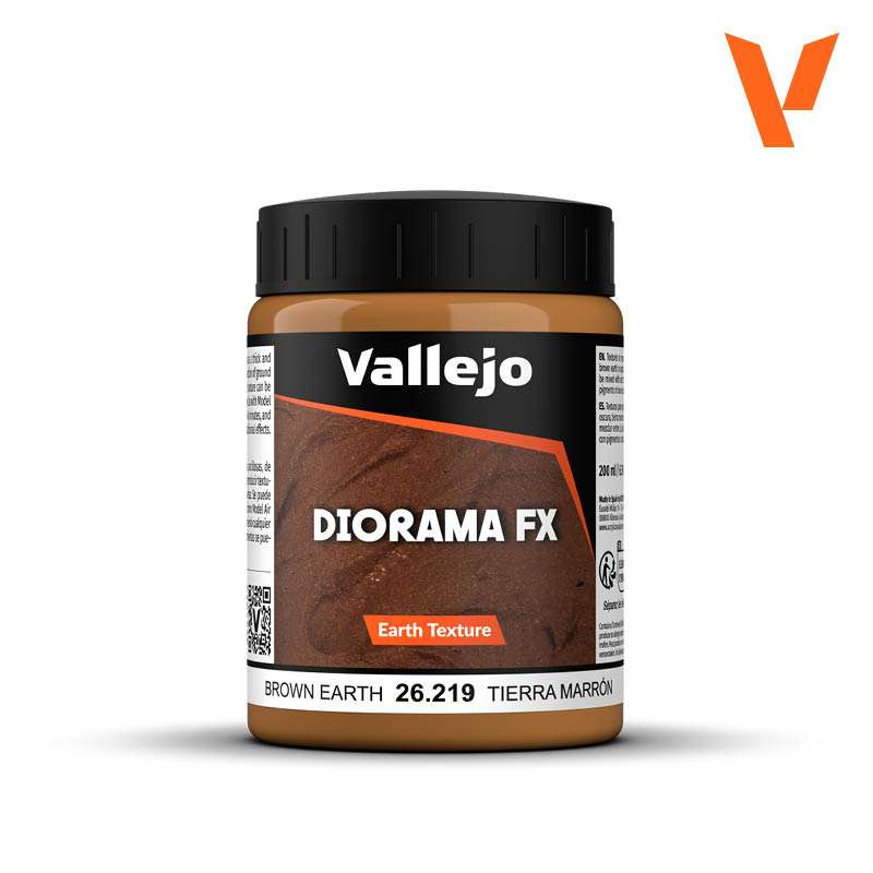 Vallejo Texture brown earth 26219
