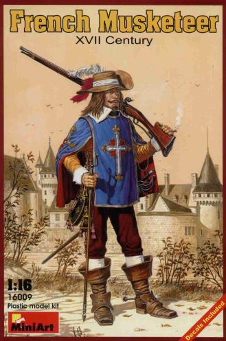 French Musketter - XVII Century by MiniArt