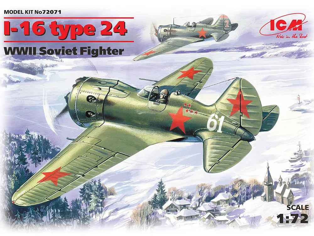 I-16 Type 24WWII Soviet Fighter