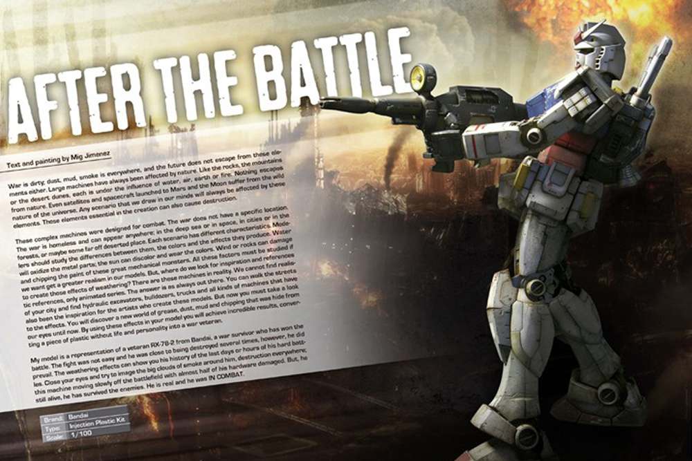 In combat paiting mechas 2ND English edition