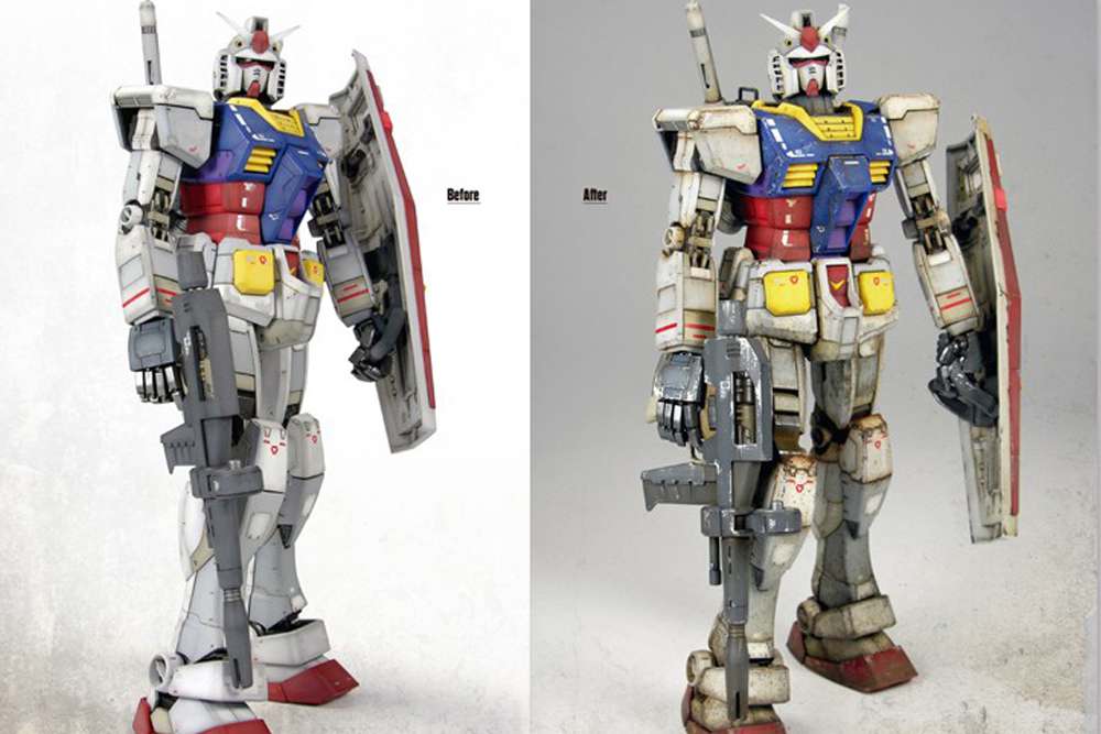 In combat paiting mechas 2ND English edition